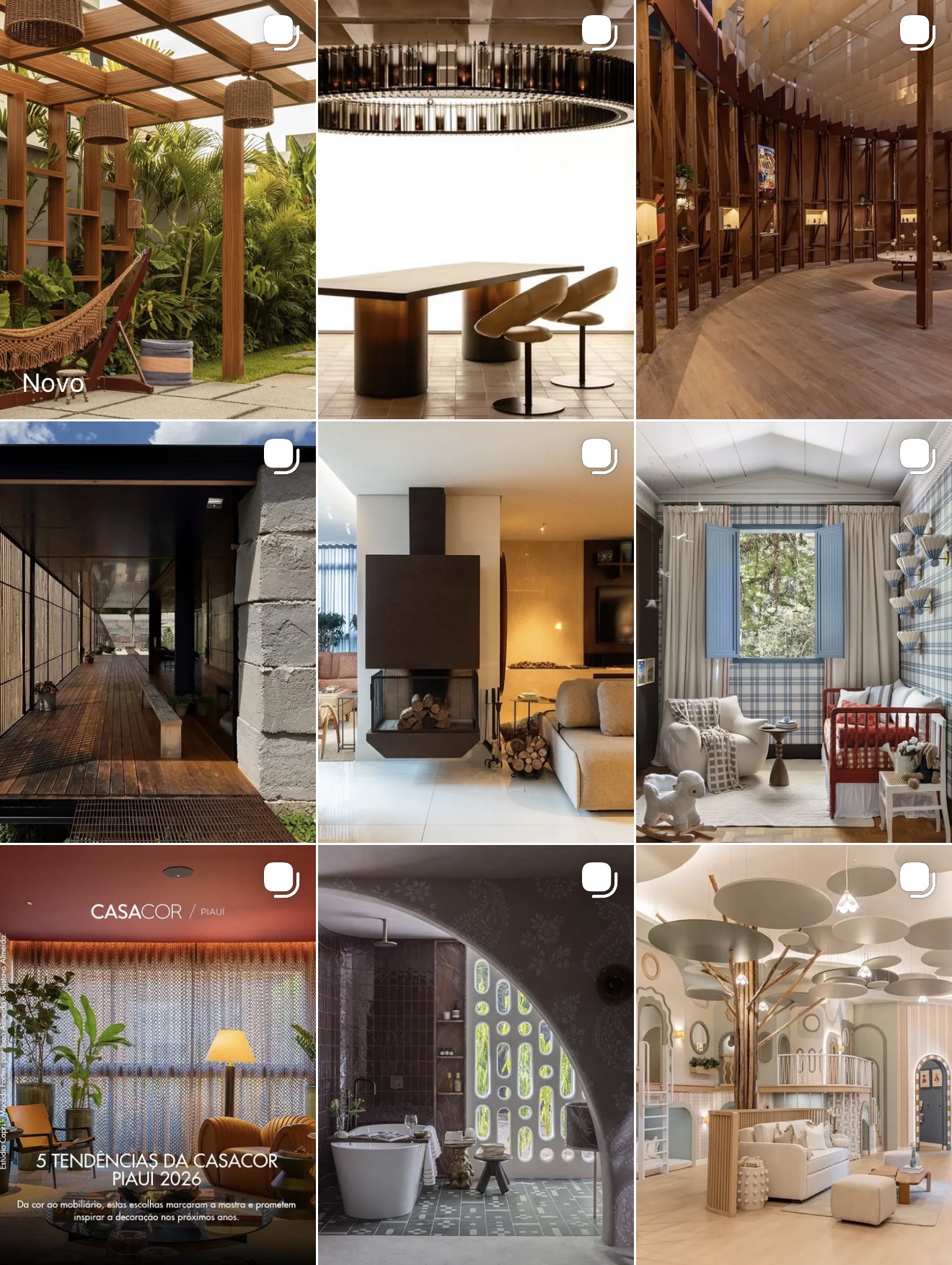 Gestão de Instagram CASACOR Piauí, por Ative Marketing Estratégico