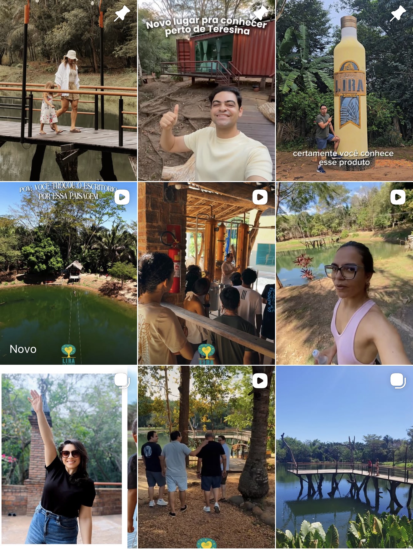 Gestão de Redes Ecoparque Lira, por Ative Marketing Estratégico